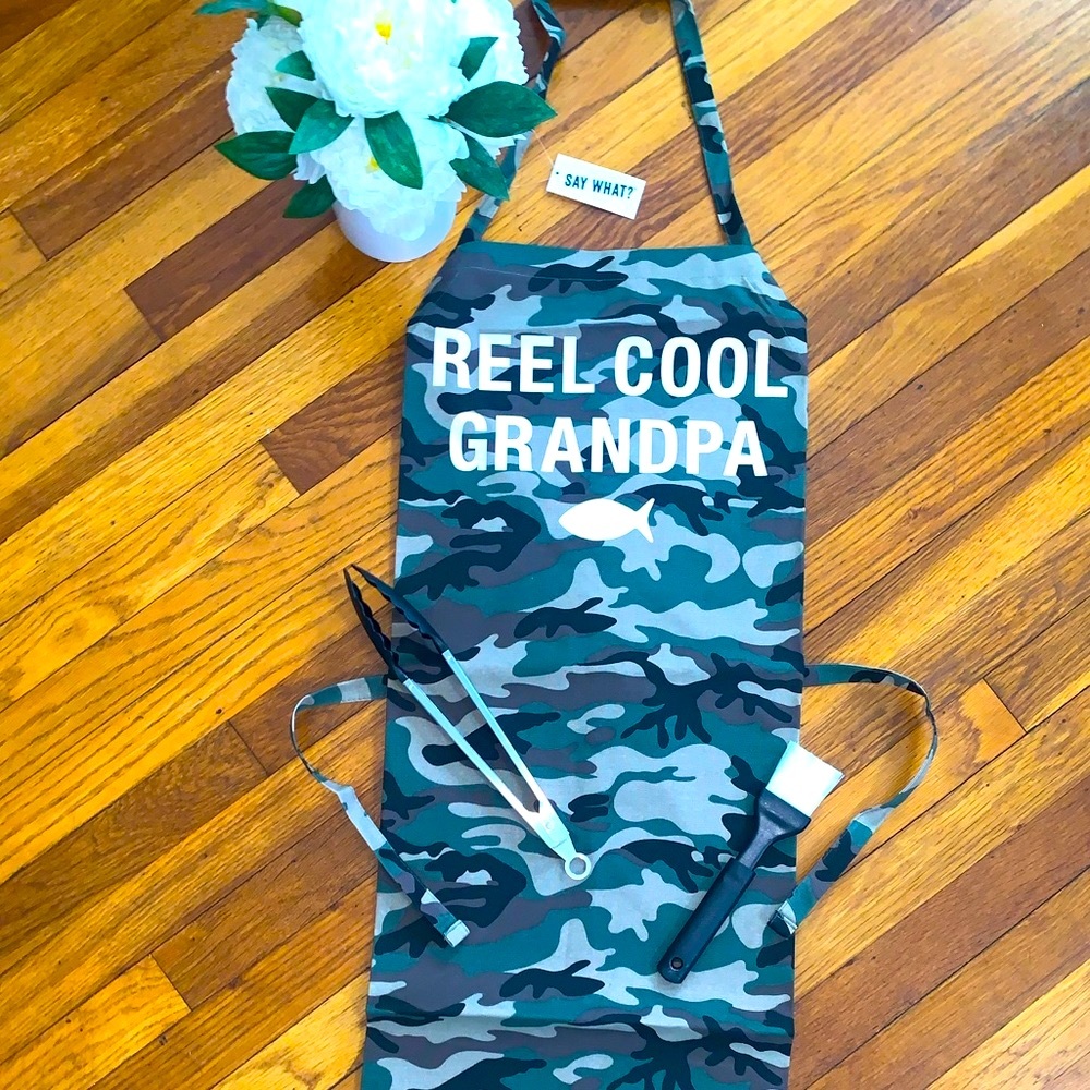 “REEL COOL GRANDPA” Apron - NEW